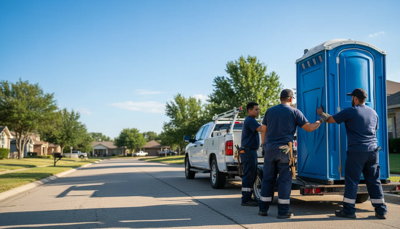 Portable Toilet Rental in Evansville, IN near me